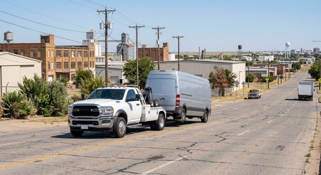Cargo Van & Box Truck Towing in Oklahoma City
